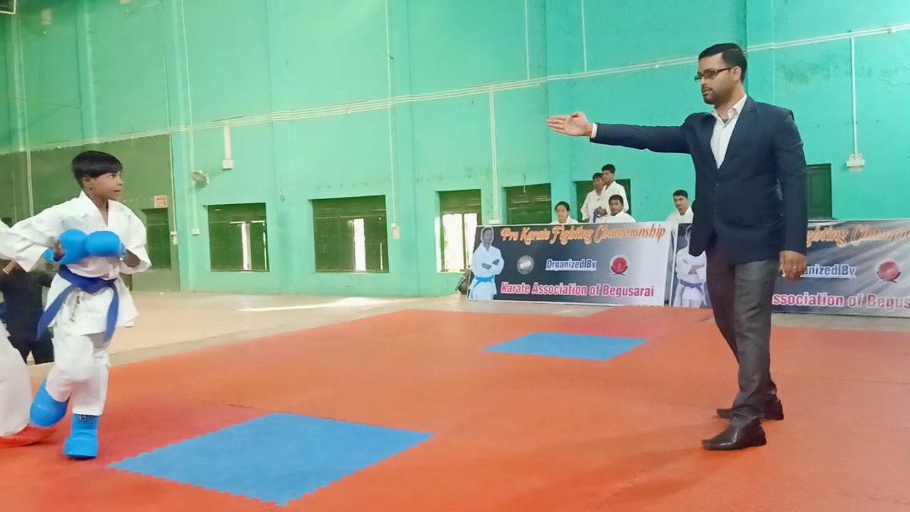 Under 14 - kumite match