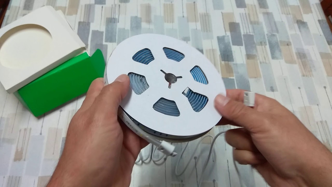 Blitzwolf Bw-lt11 5m Smart App Control RGBW LED Light Strip unboxing