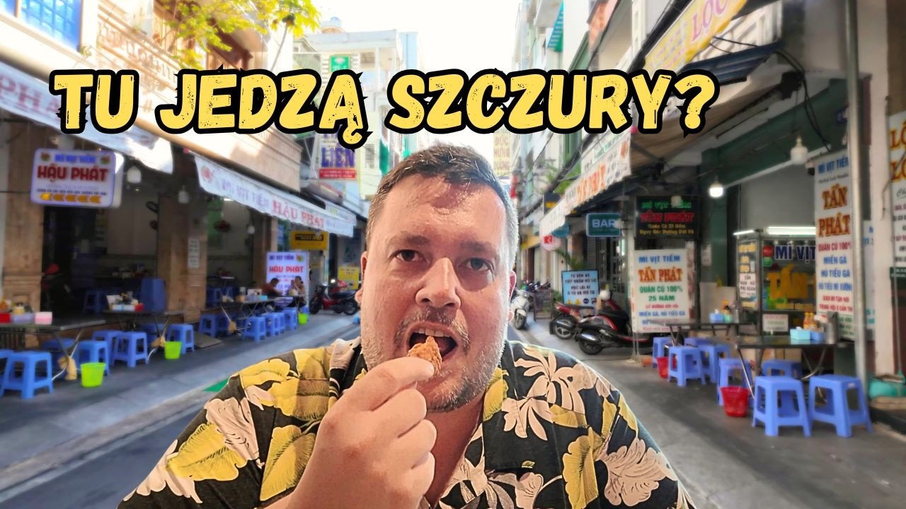 Jemy w ciemno i pijemy kawę... Dzień w Can Tho bez planu