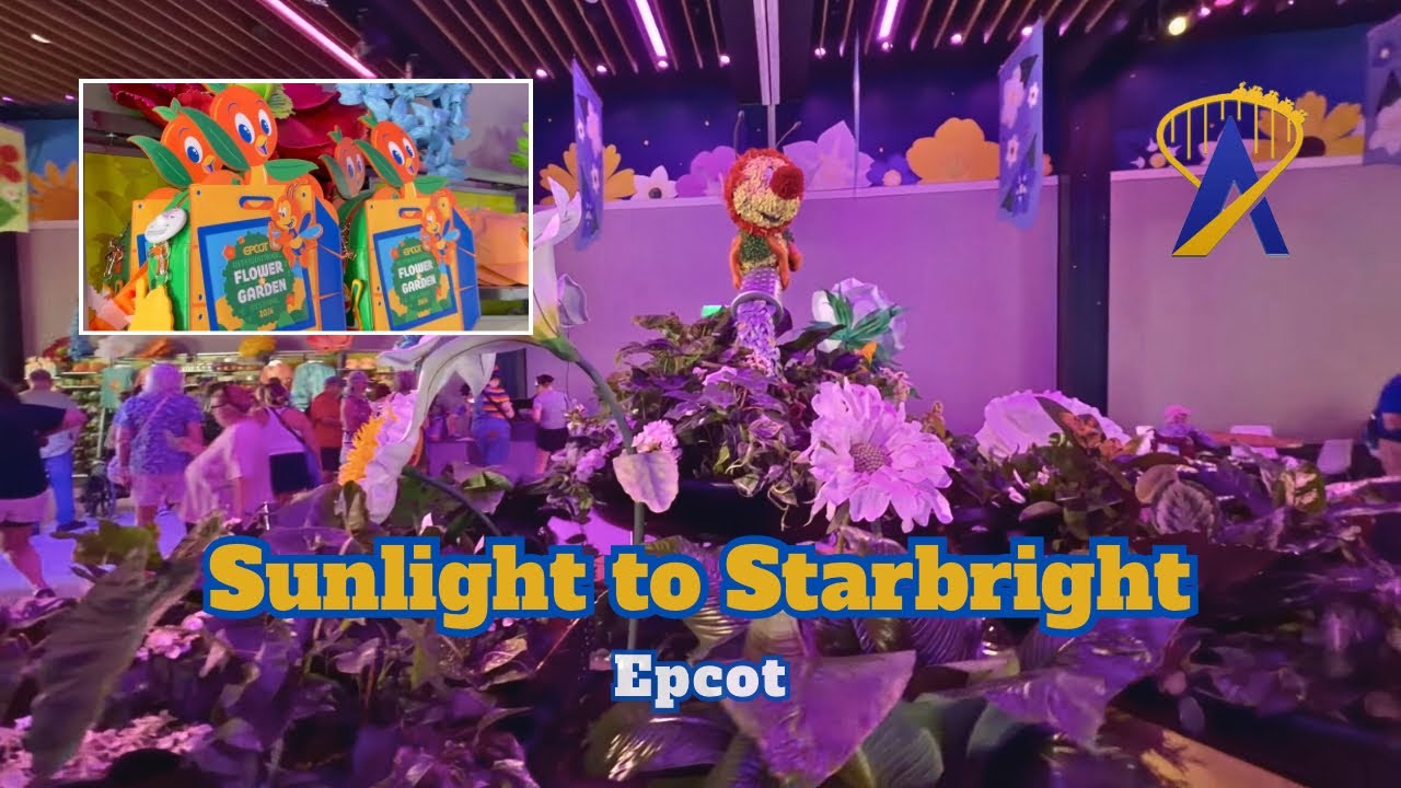 Sunlight to Starbright in Spike’s Garden tour at Epcot Flower & Garden 2026