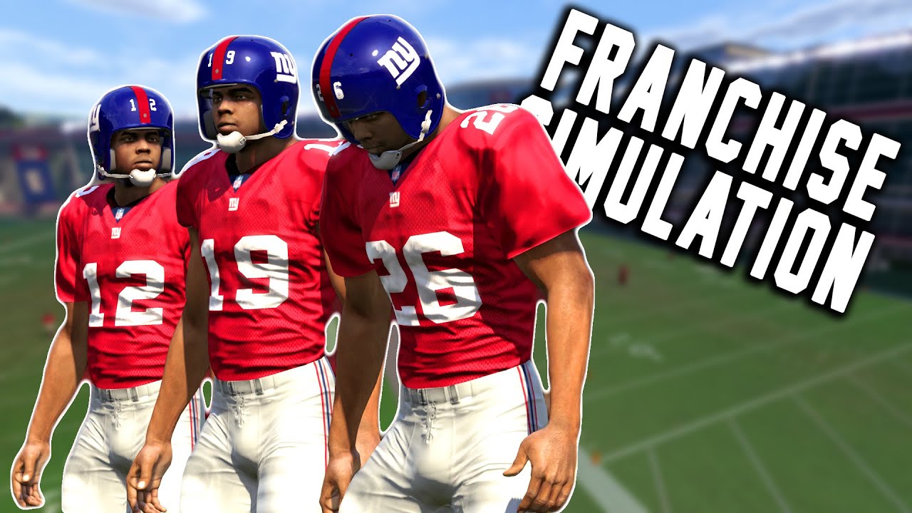 Terrible Giant Player Franchise Simulation - Madden 16 NFL Gameplay