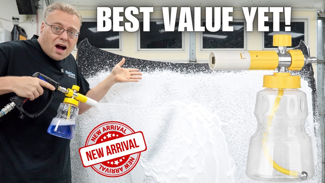 BEST CHEAP AMAZON Foam Cannon Yet! | $15 | Foam Cannon Tips & Tricks