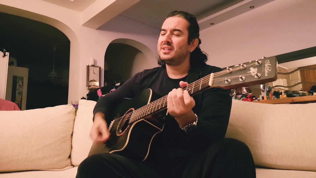 Να μ' αγαπάς - Γιώργος Πάγκαλος home edition cover (quarantine 2021)