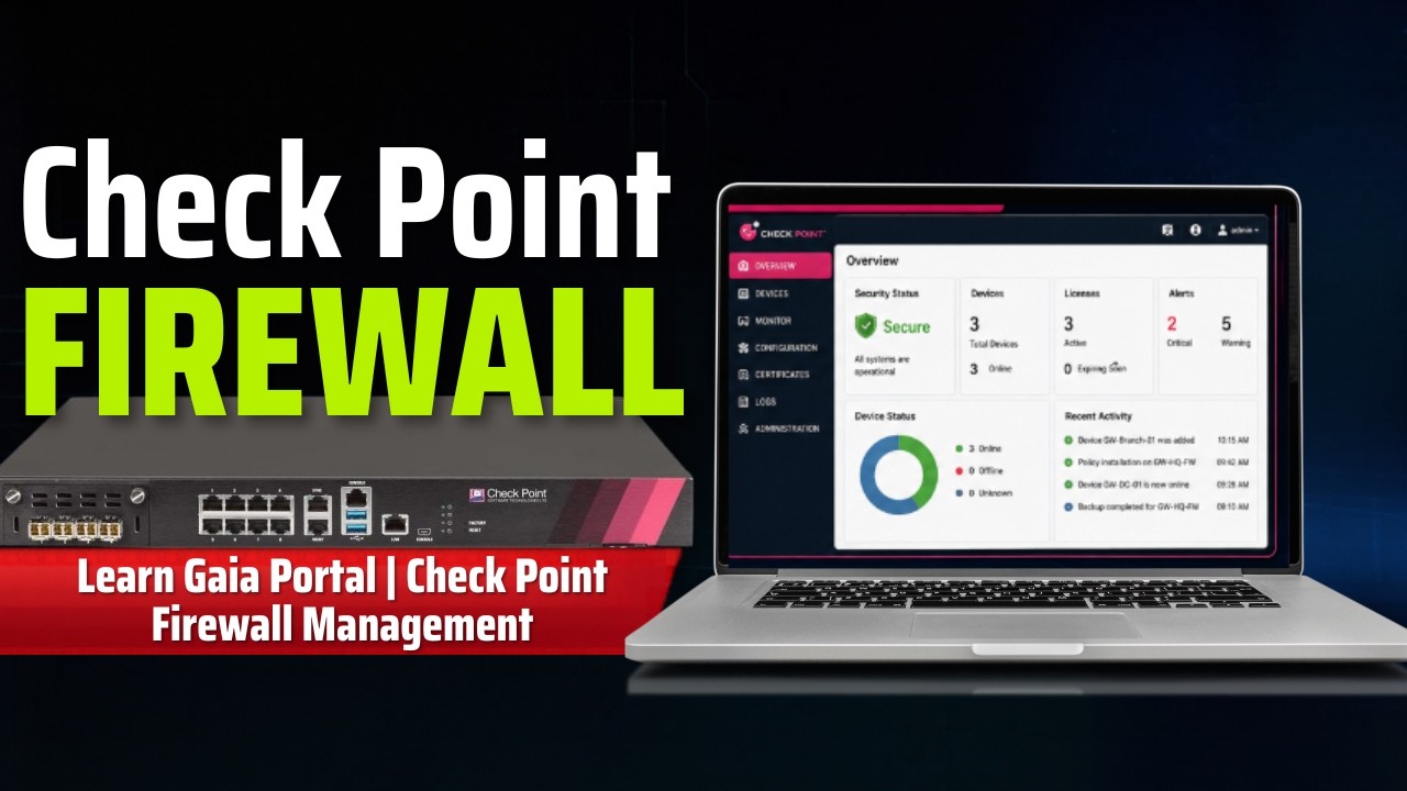 Learn Gaia Portal | Check Point Firewall Management