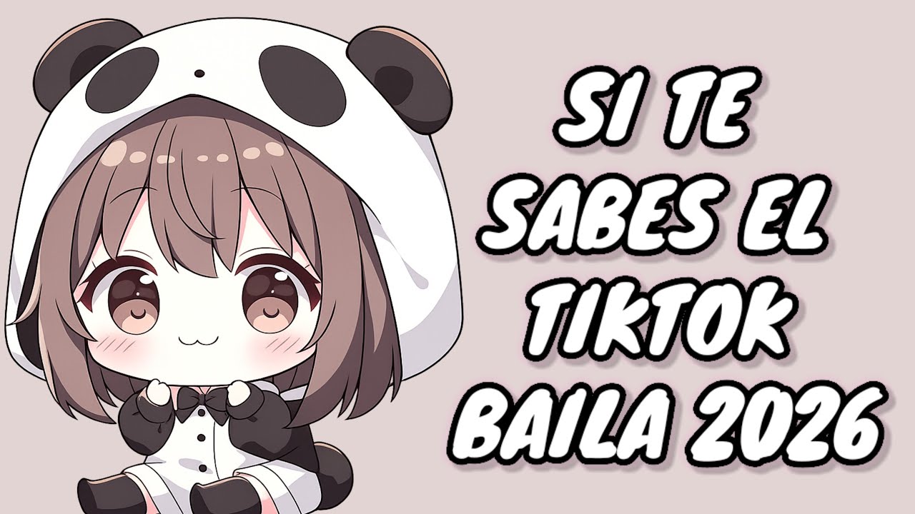 SI TE SABES EL TIKTOK BAILA 2026!😍