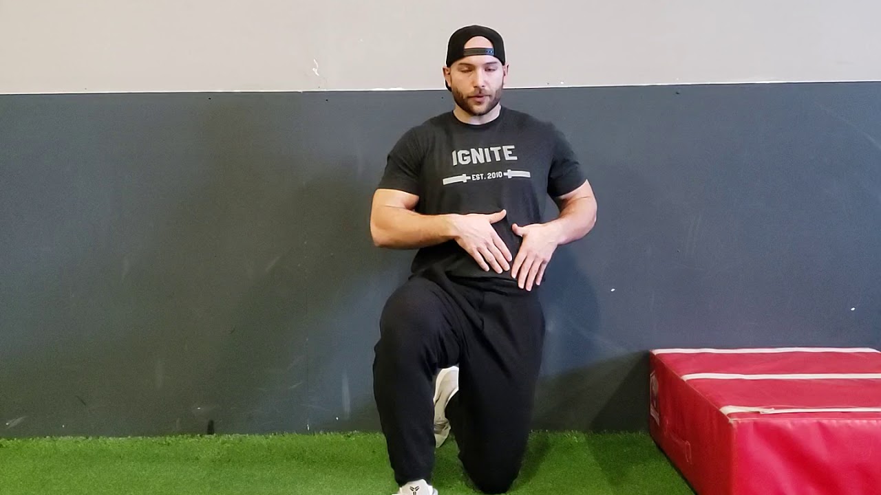 Hip Flexor Stretch with Arm Reach