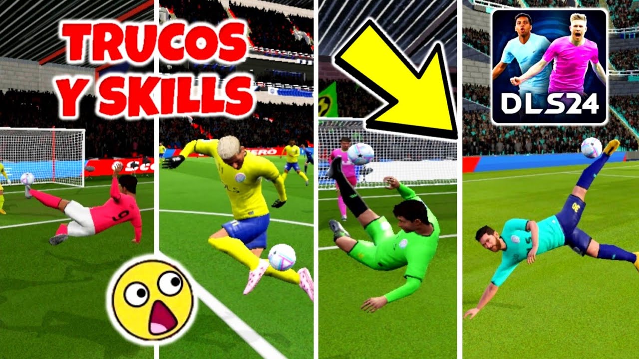 ✅ TUTORIAL DE SKILLS JUEGA COMO PRO 😎 DLS 25 TRUCOS #dls25