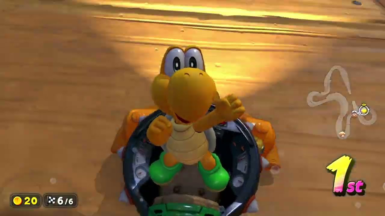Mario Kart World Knockout Tour Moon Rally 1st Place Online