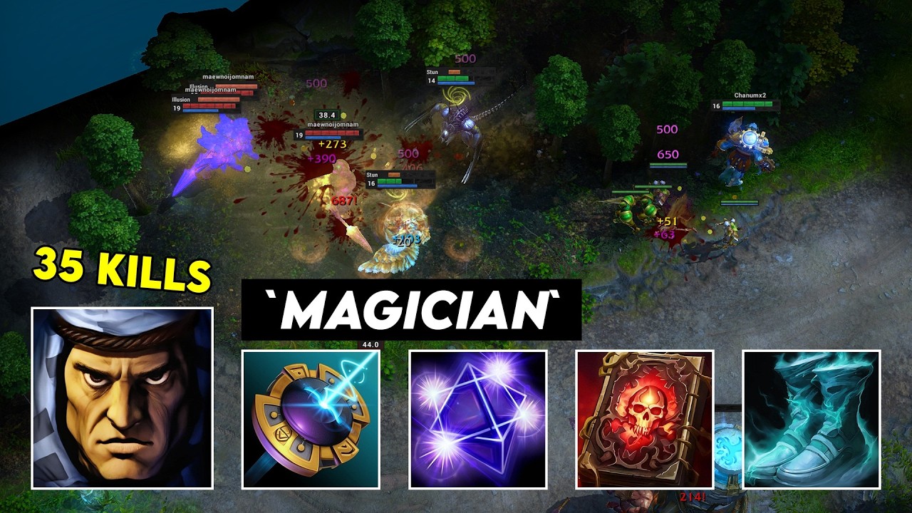 HON Reborn Nomad - `magician` 35 Kills