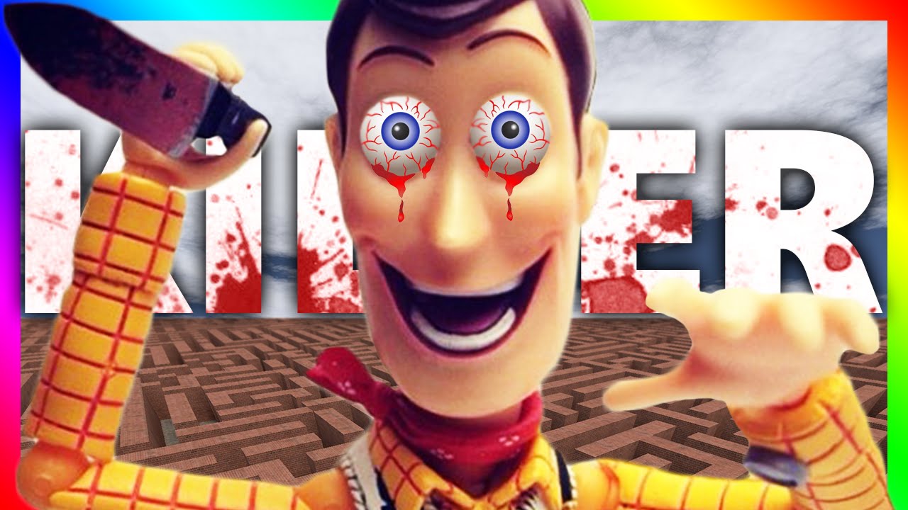 KILLER TOY STORY!?!? | Gmod Horror Maze (WOODY AND BUZZ LIGHTYEAR ATTACK)