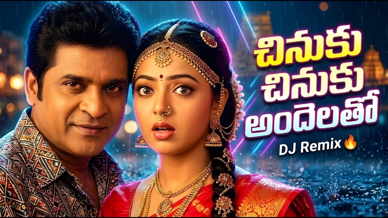 Chinuku Chinuku Andelatho DJ Remix 🌧️ Telugu Rain Love Song | Smooth EDM Mix