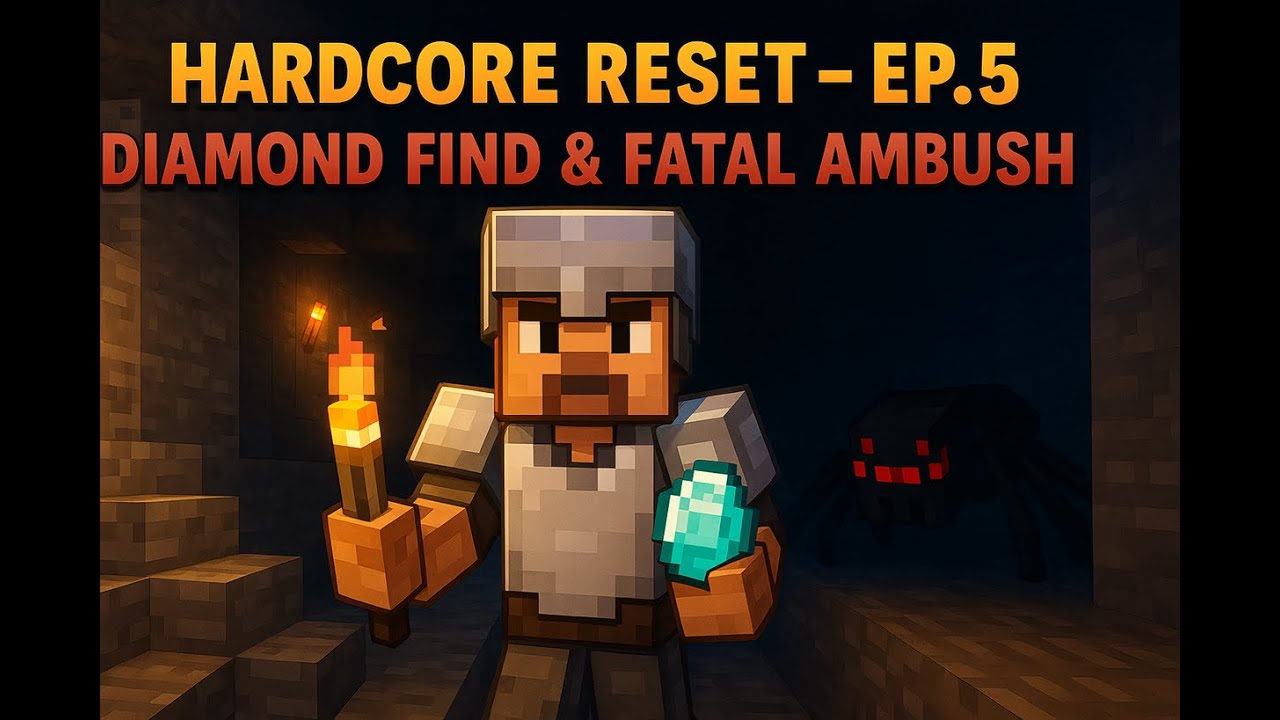 Hardcore Reset – Ep.5 | Diamond Find & Fatal Ambush