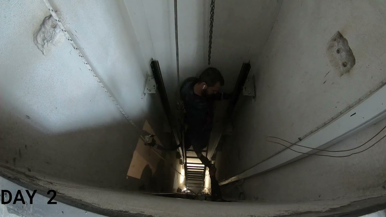 Εγκατάσταση ανελκυστήρα μέρος 2  (elevator installation part 2)