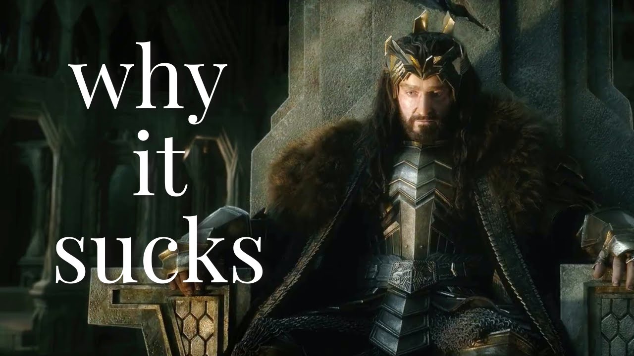 Thorin Oakenshield - A Weak Character Arc | The Hobbit | Movie Barfs