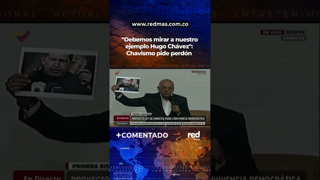 Chavismo pide perd&oacute;n y anuncia que la ley de amnist&iacute;a se llevar&aacute; a cabo muy pronto