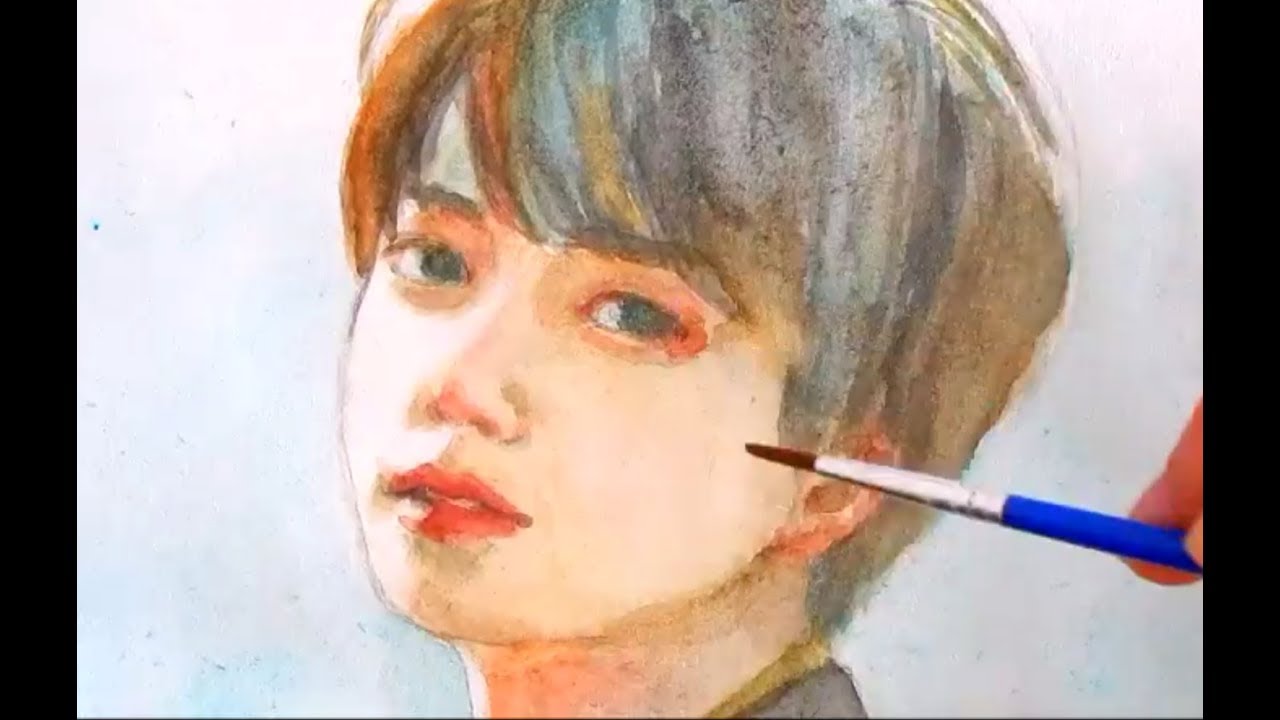 Jungkook Euphoria | Watercolor