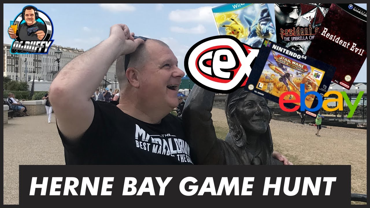 Herne Bay Retro Game Hunt ! GAMENATION and RAM Collectables + CEX, EBAY and Charity Shop Pick Ups !