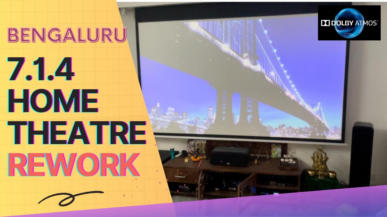 Dolby Atmos 7.1.4 Home theatre Rework | Bengaluru - KA | SS Digital