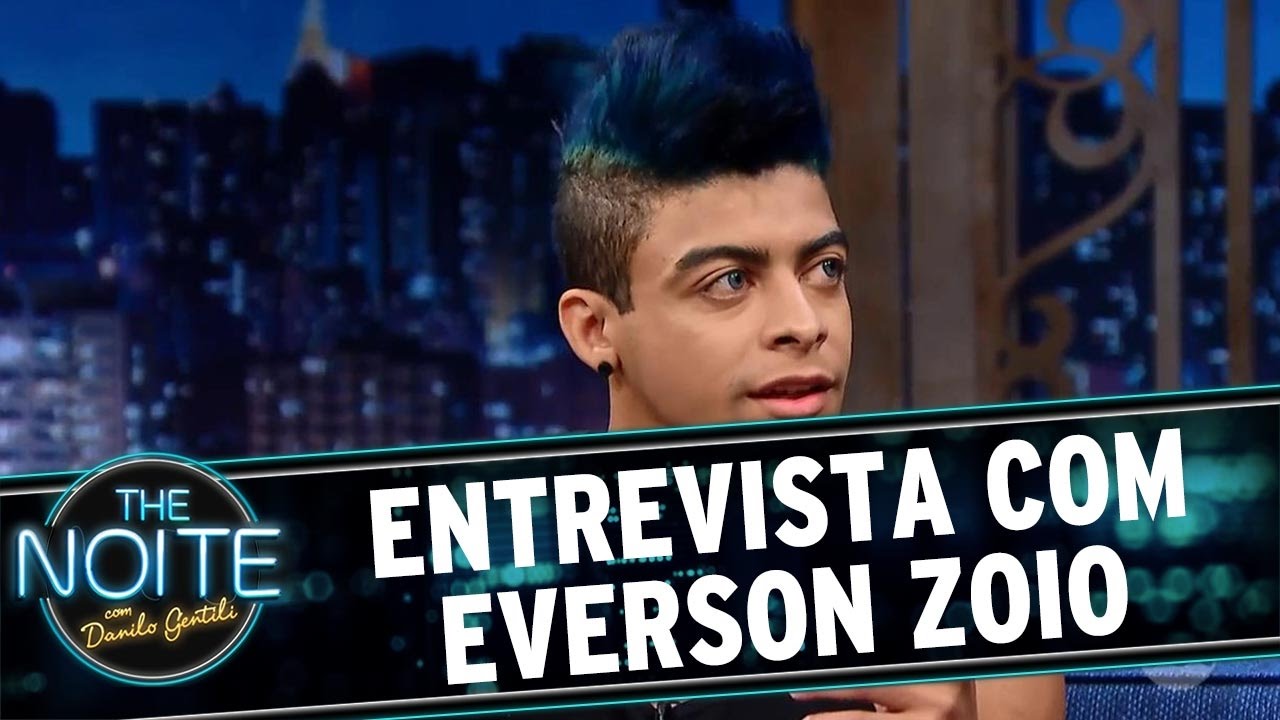 The Noite (11/11/16) - Entrevista com Everson Zoio