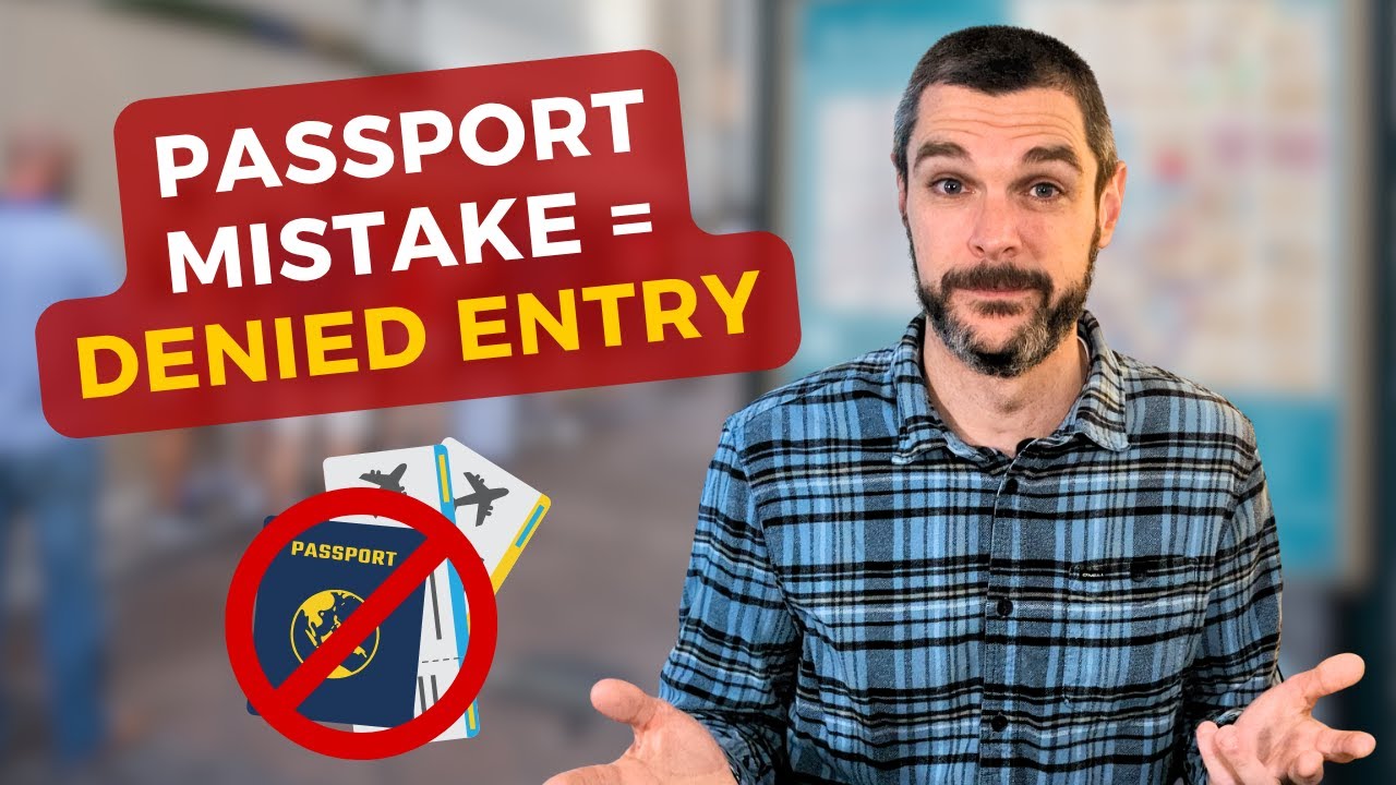 Эта ошибка в паспорте может привести к остановке на таможне