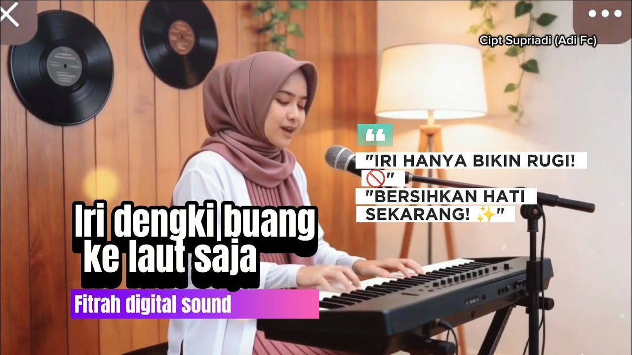 HIDUP TENANG TANPA IRI! 🌊Iri Dengki Buang ke Laut Saja -@Fitrahdigitalsound  (Official Music Video)