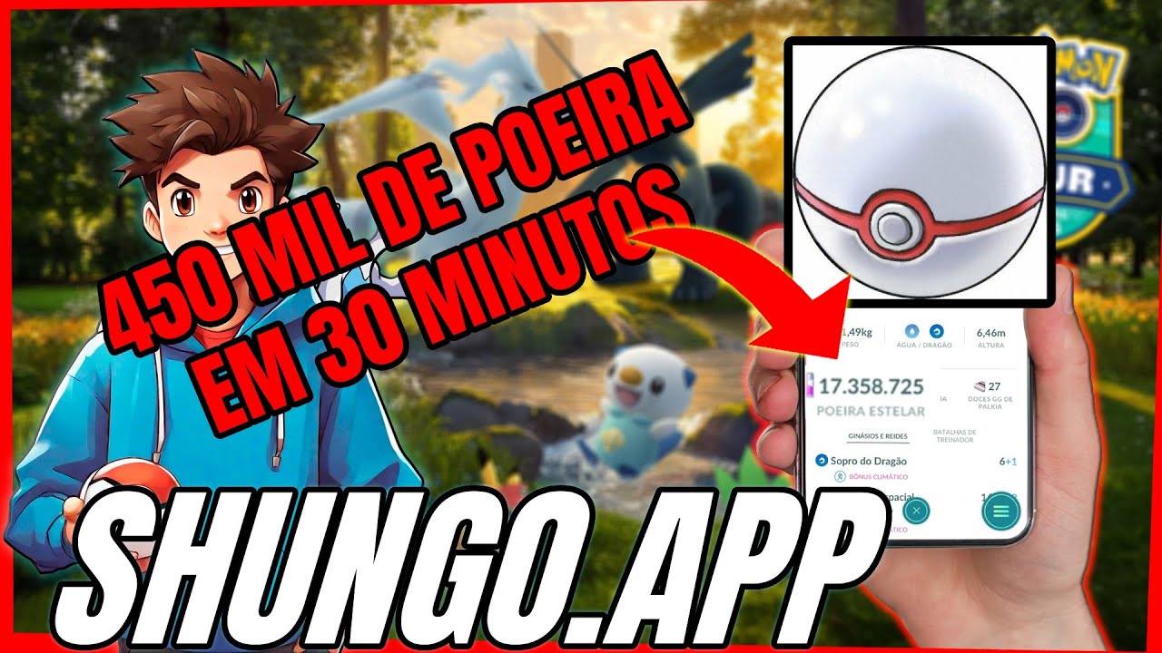 SHUNGO (ROOT) : O HACK MAIS APELÃO DE POKEMON GO DO MOMENTO!! #pokemongo #shungo