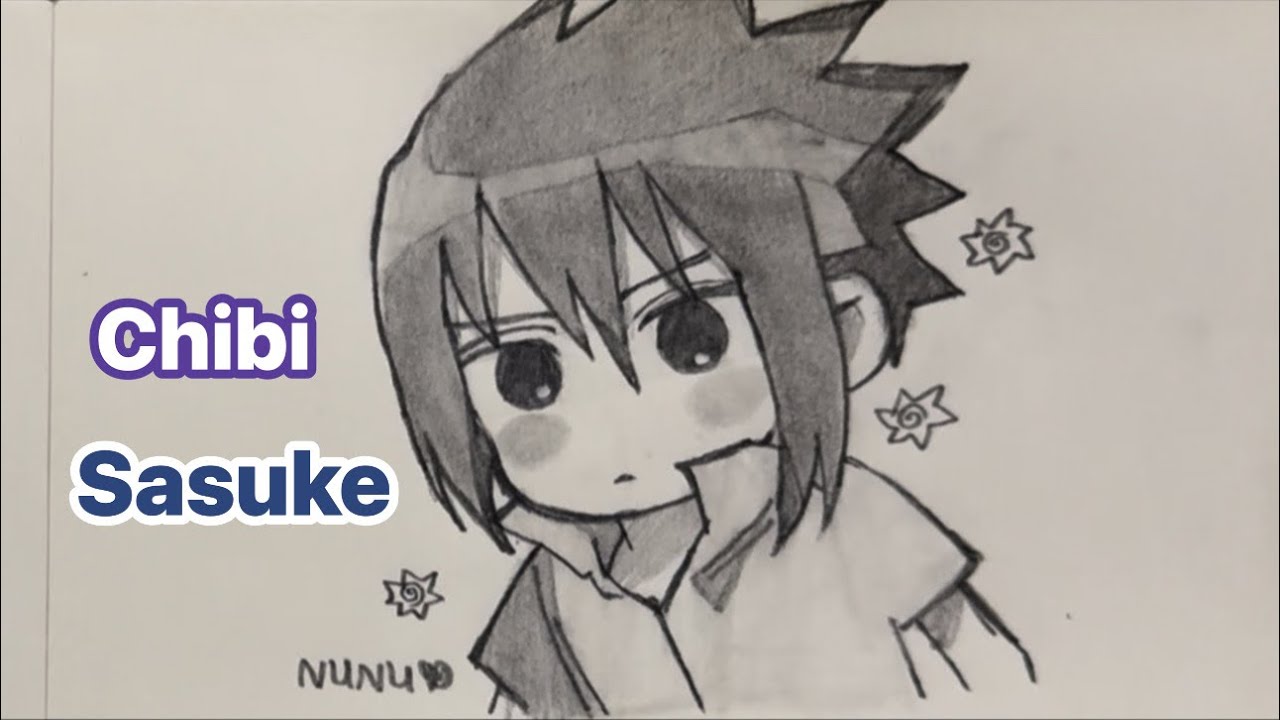 How to draw Chibi Sasuke from Naruto | Step by Step | Easy drawing |