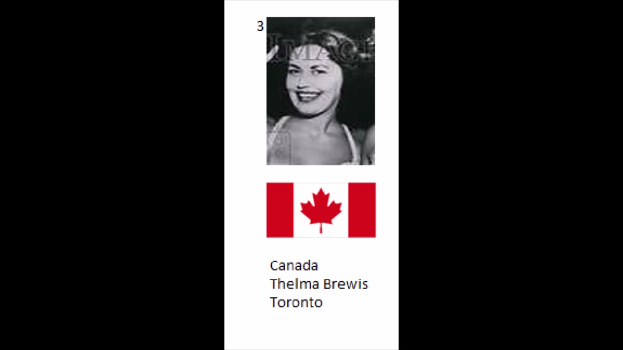 MISS UNIVERSE 1953.