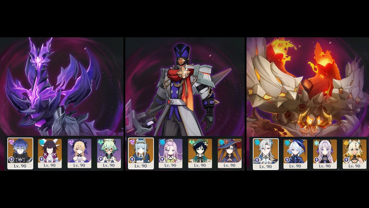 Genshin Impact - Fearless Stygian Onslaught 6.3 Luna IV (Hexerei + Lunar-charged)