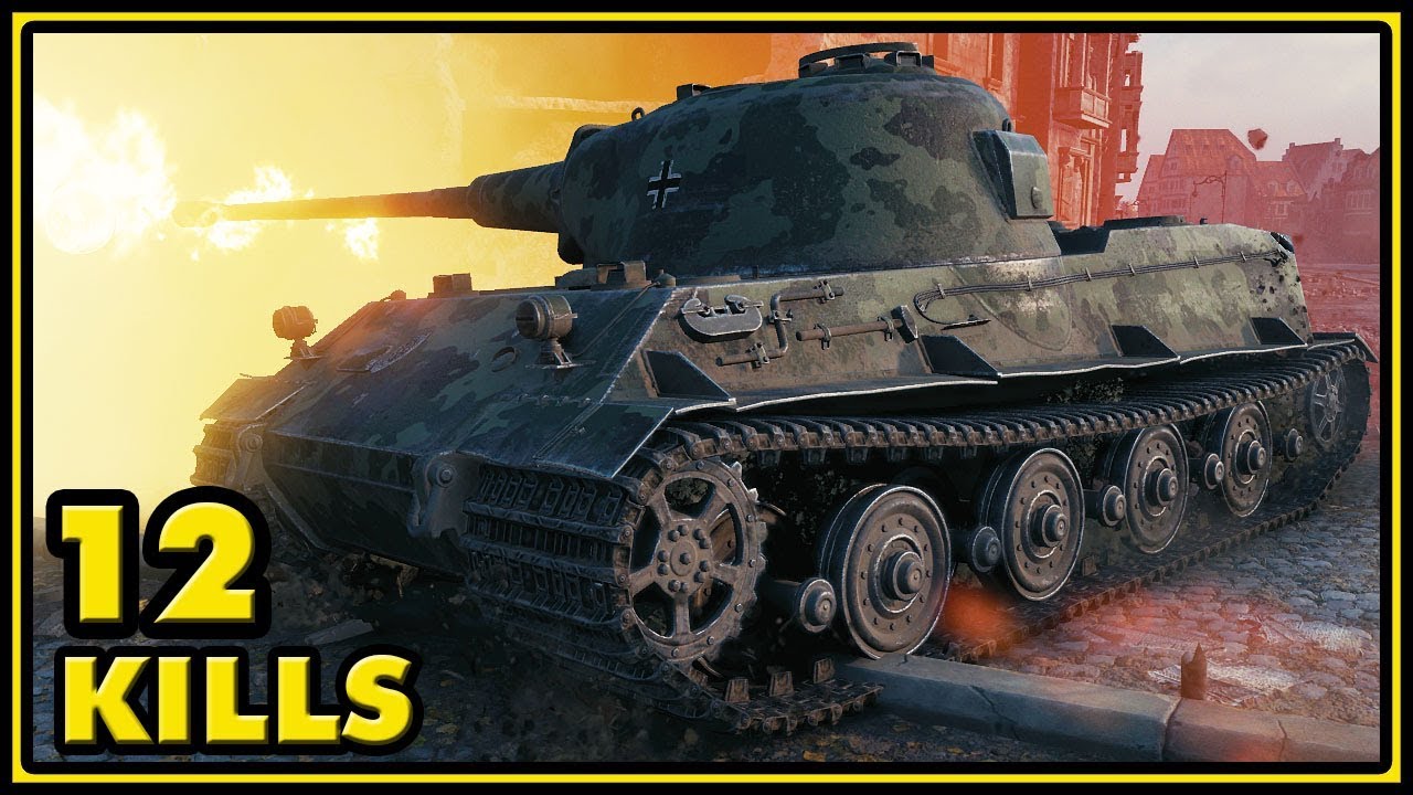 Löwe - 12 Kills - World of Tanks Gameplay