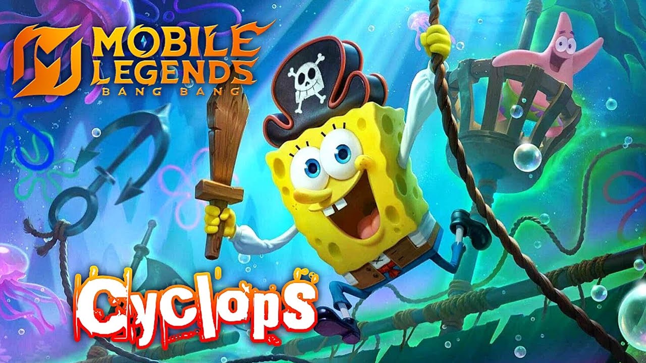 Cyclops SpongeBob skin| Mobile Legends | Si Chou