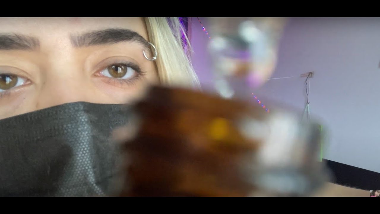 ASMR | COLOCANDO PIERCING NA CABEÇA DA SUA P1K4