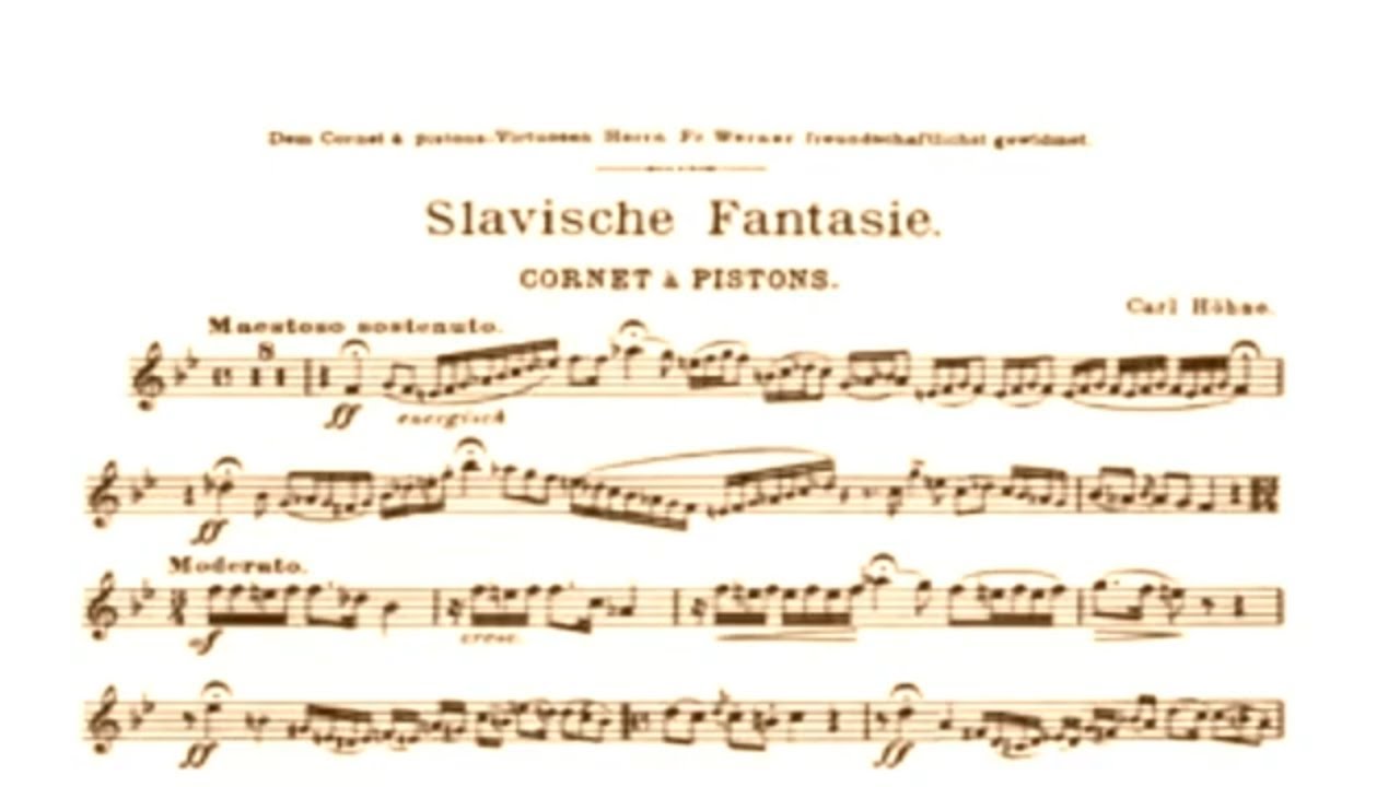 [TRUMPET SOLO] Carl H&ouml;hne, Slavische Fantasie
