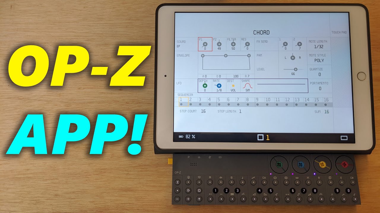 The OP-Z App has Some AMAZING Features!