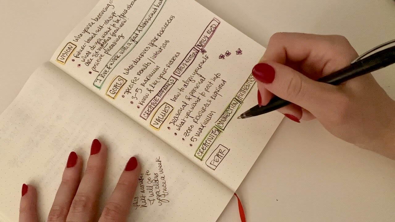 ASMR How to Like Yourself & Get Things Done ~