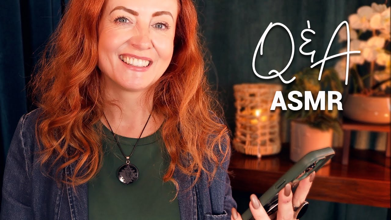 ASMR | Answering Your Questions! | Q&A, Soft Speaking, Rambling