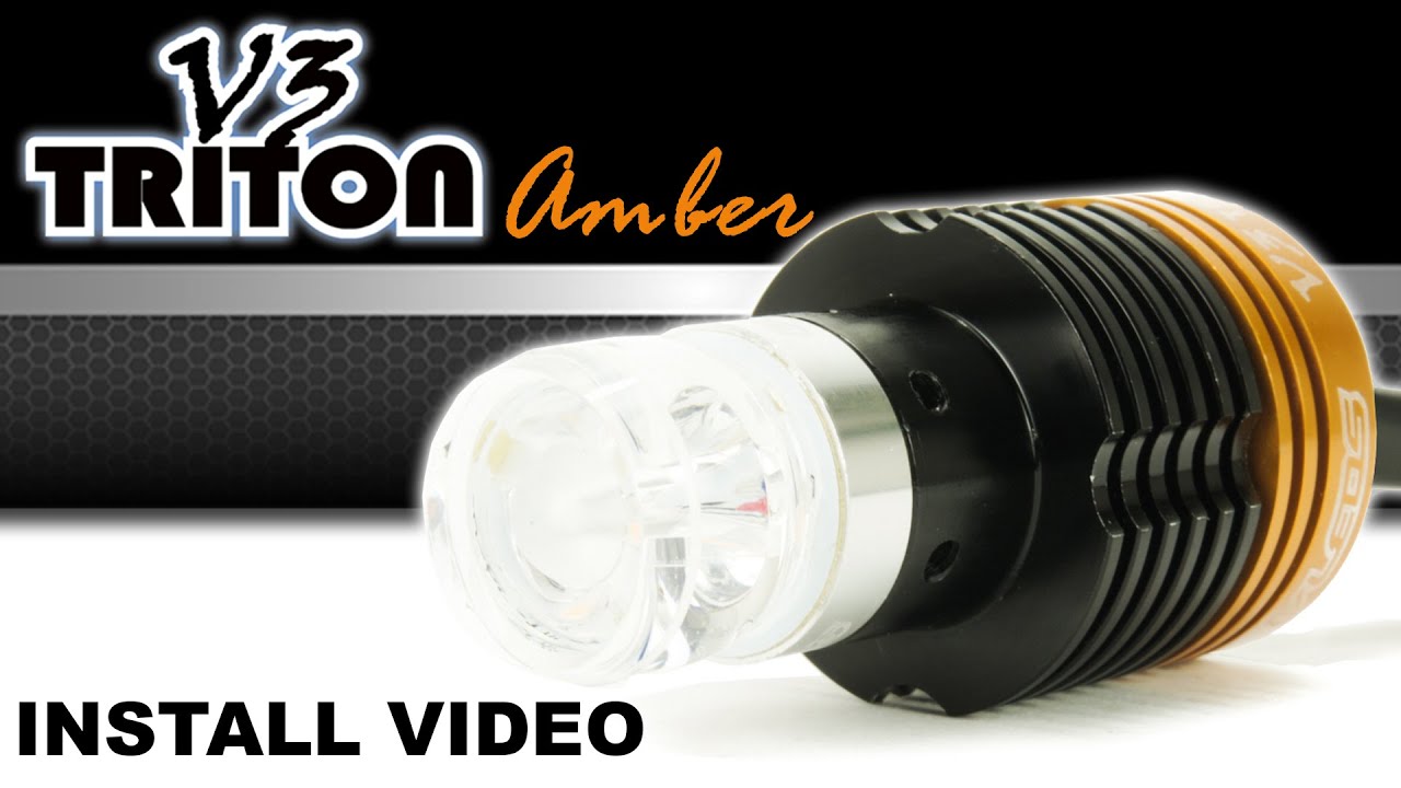 VLEDS V3 Triton Amber Turn Signal Install - Gen 2.5
