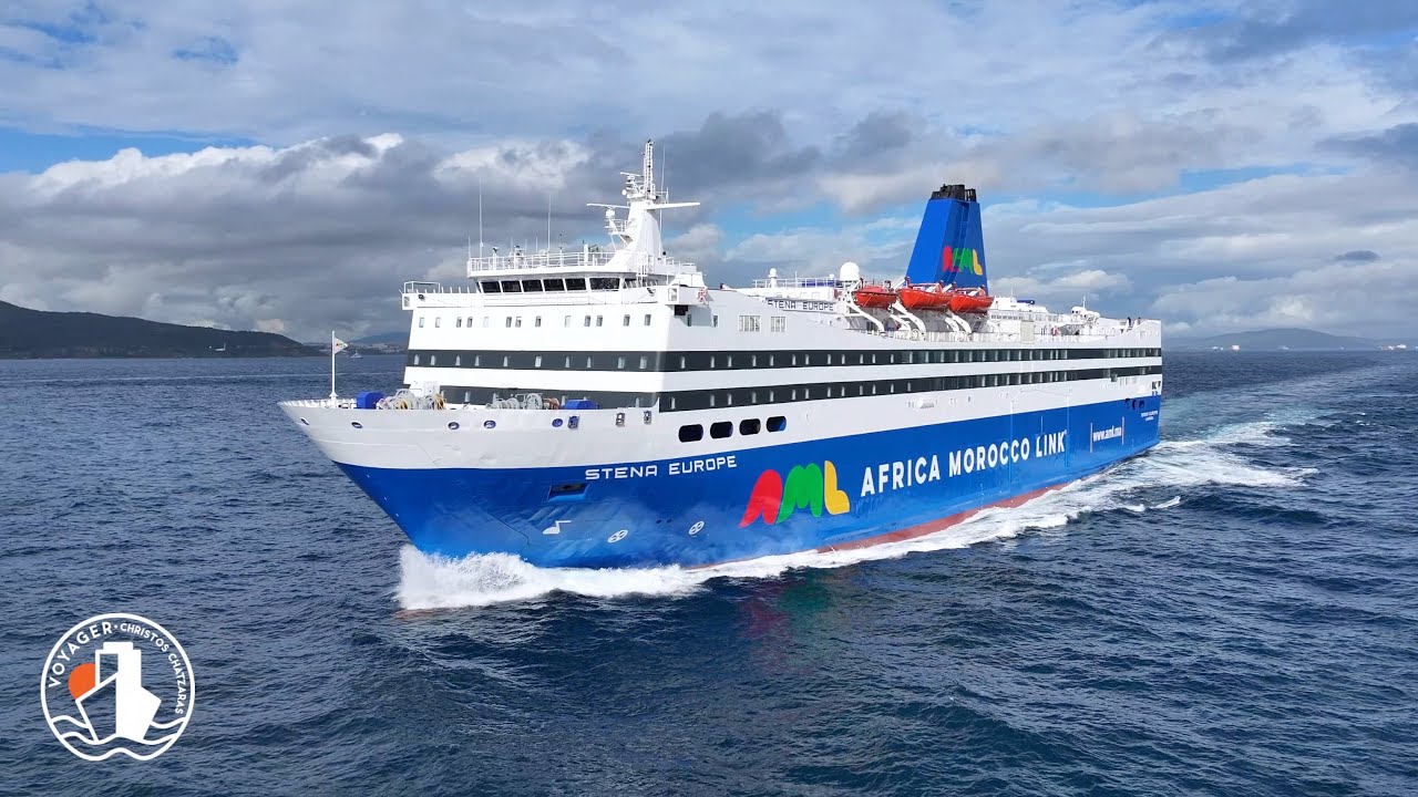 Stena Europe 🔱 Strait of Gibraltar