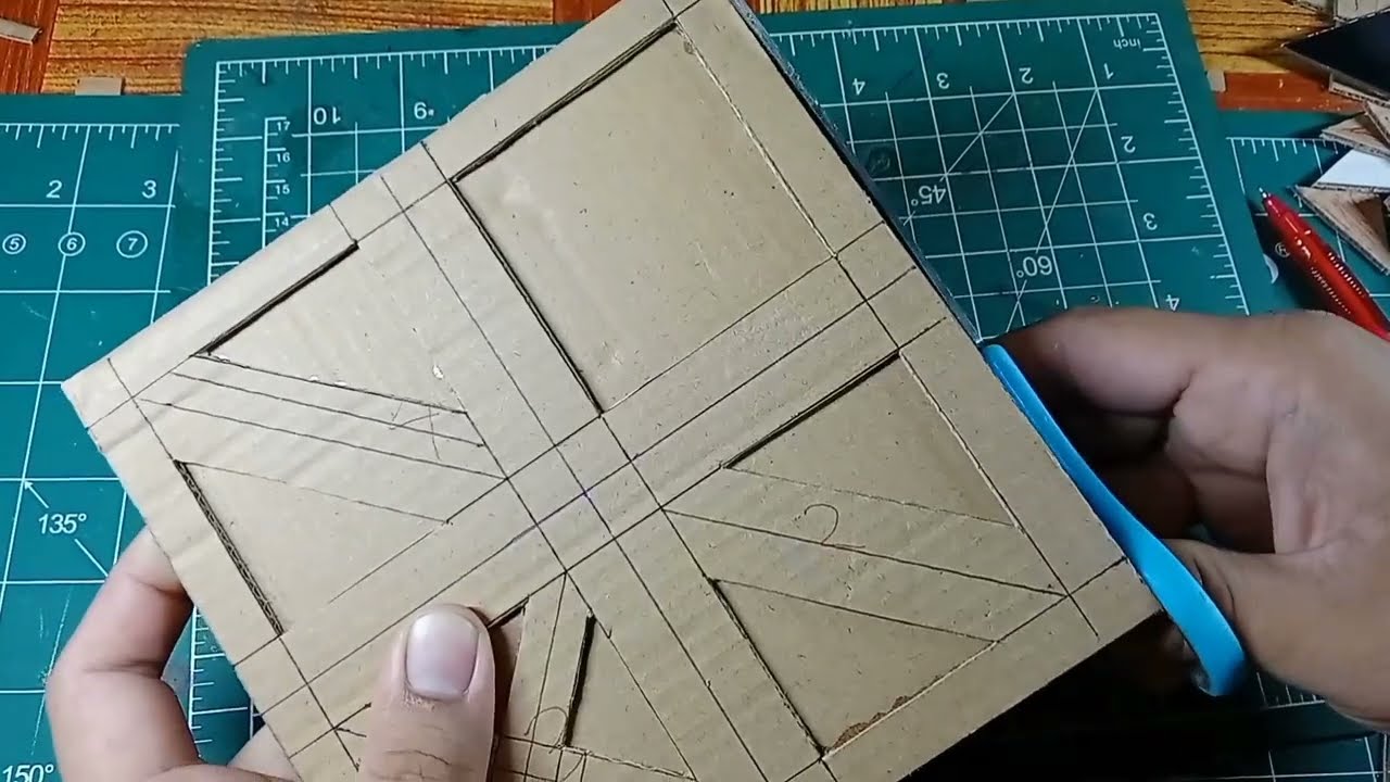 cardboard modular tiles