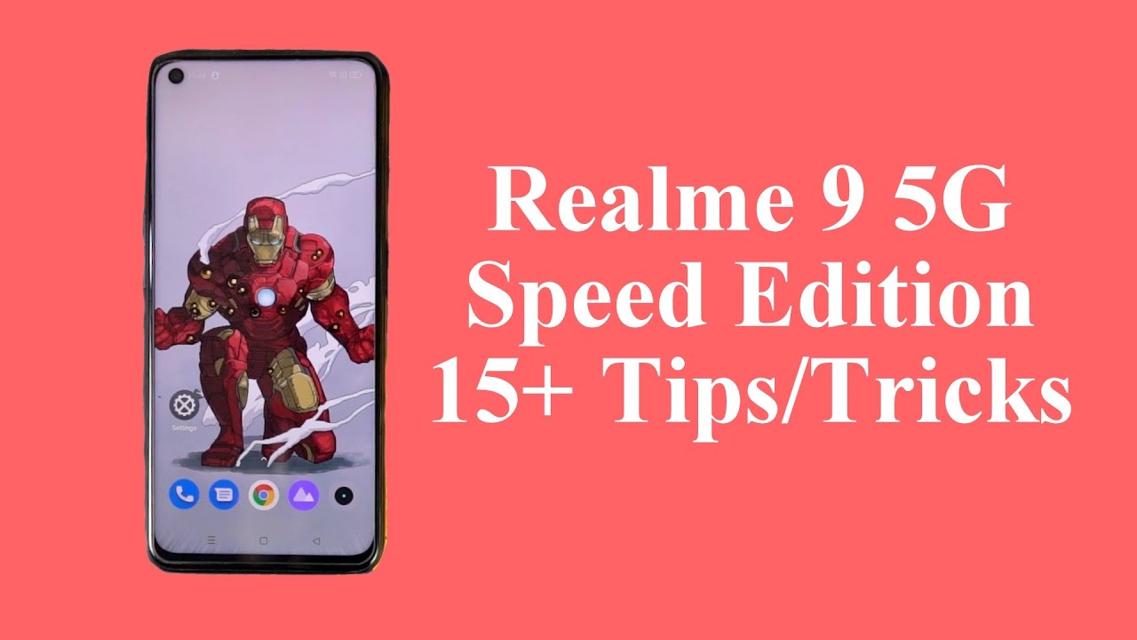 Realme 9 5G Speed Edition 15+ Tips & Tricks