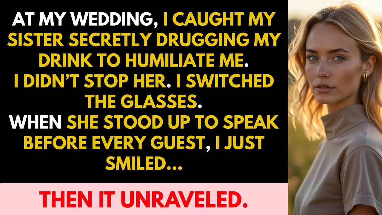 My Sister Drugged My Drink To Humiliate Me At My Wedding—So I Let Her Speak Before Everyone