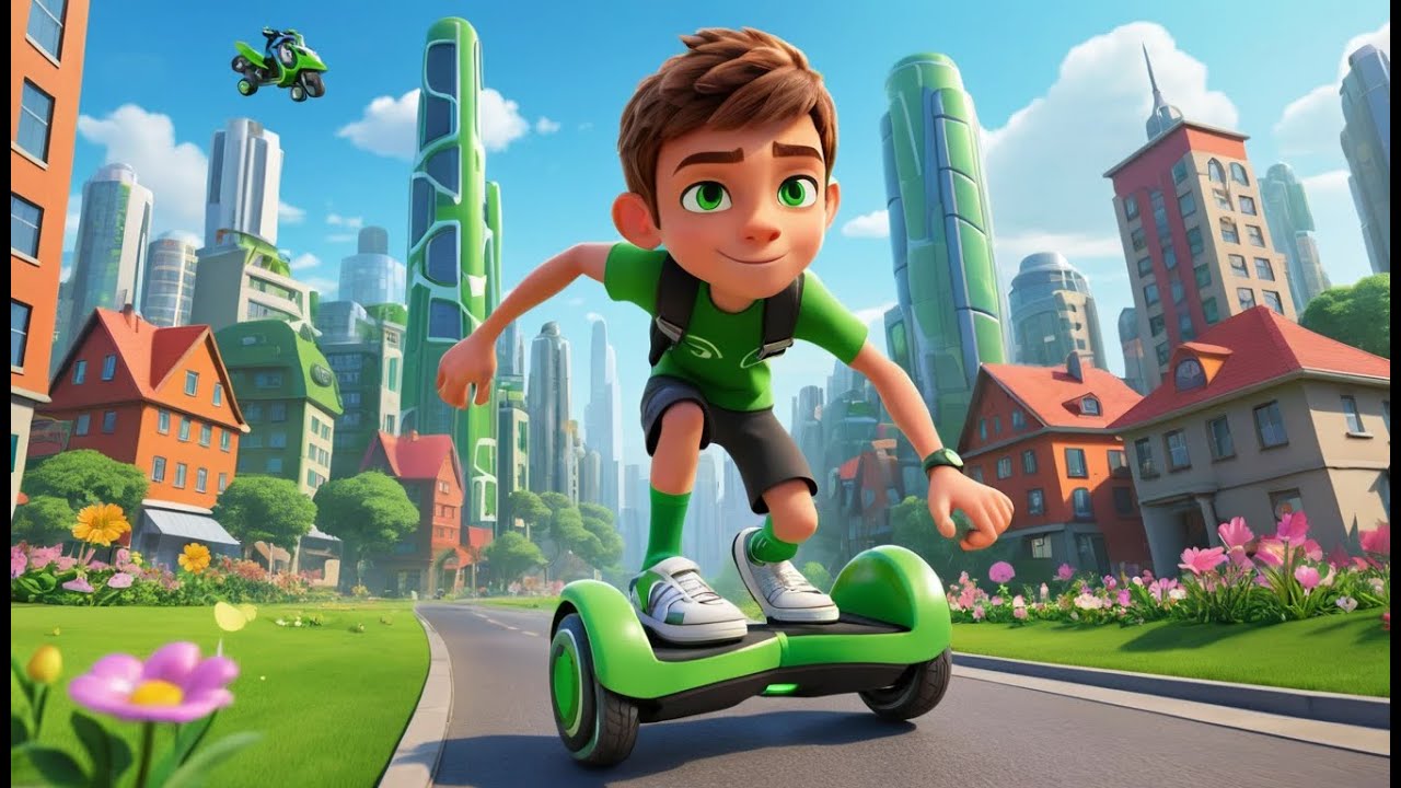 Ben 10’s Alien Rescue Race Adventure | Funny and Fun Kids Nursery Rhyme Animation