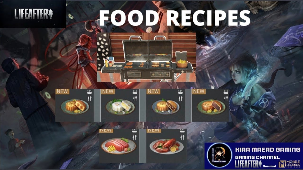 Lifeafter Food recipes Part 2