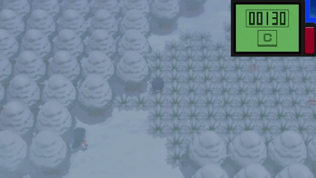 Pok&eacute;mon Brilliant Diamond  Shiny Swinub at 7 Chain