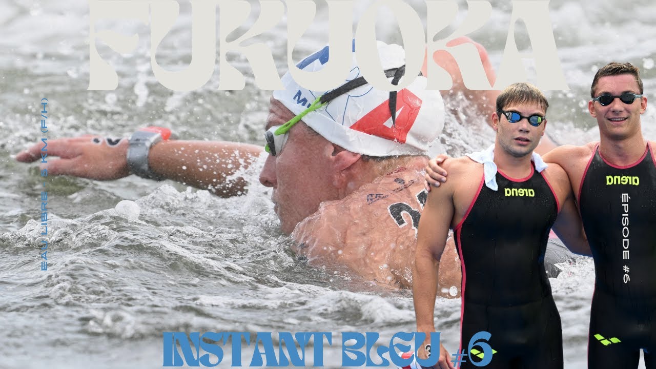 🇫🇷 LA JOURNÉE DES 5 KM AVEC L'ÉQUIPE DE FRANCE D'EAU LIBRE - INSTANT BLEU À FUKUOKA #6
