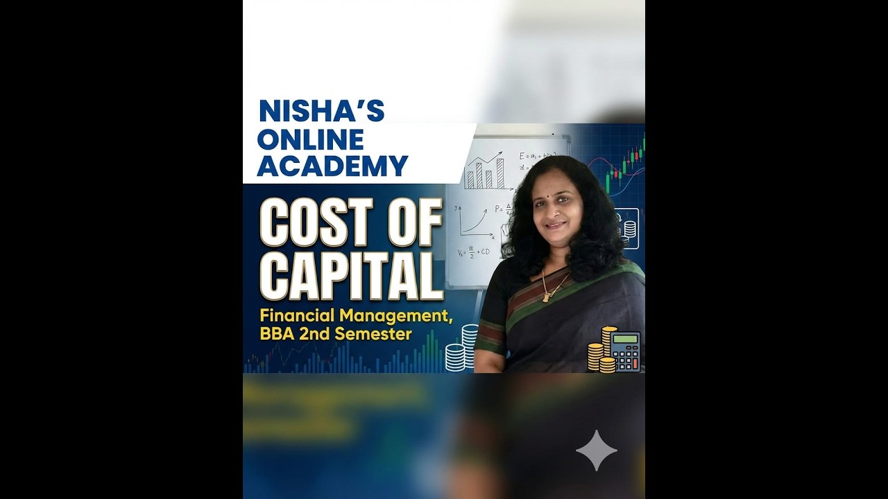 COST OF CAPITAL | FINANCIAL MANAGEMENT | BBA-2nd SEM