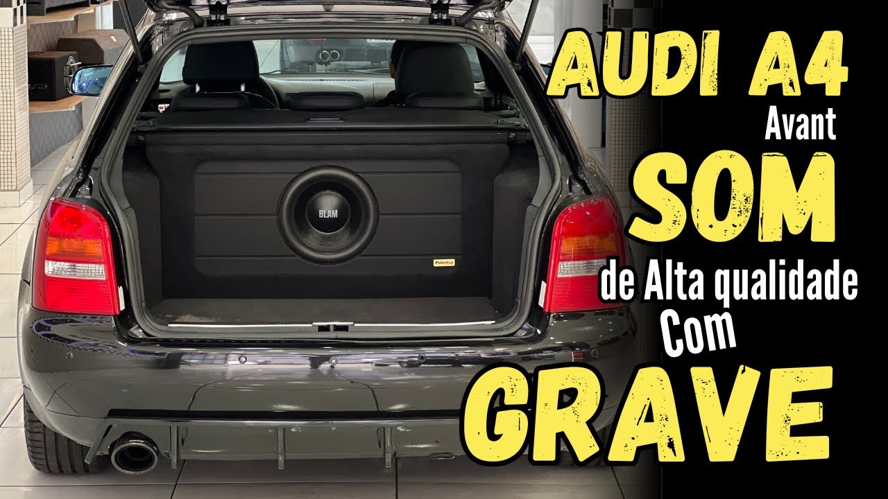 AUDI A4 AVANT POTÊNCIA E ELEGANCIA |  SOM DE QUALIDADE FULL BLAM AUDIO !