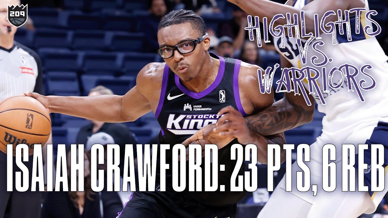 ISAIAH RECORDS SEASON HIGH AGAINST WARRIORS! | Highlights vs. Santa Cruz Warriors 12.11.24