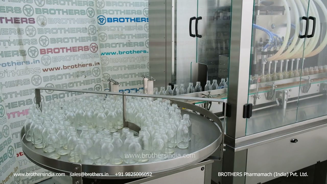 Linear Motion Liquid Filling Machine suitable to fill normal as well as Viscose Liquid into Bottles