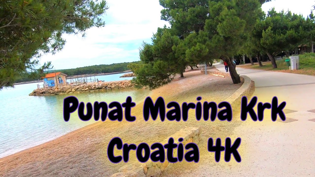 Punat Krk | Marina Punat | GoPro 4k |Covid19 | Croatia